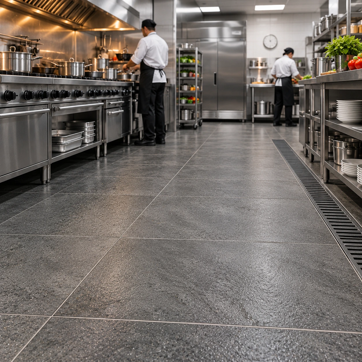 Commercial Kitchens and Service Areas